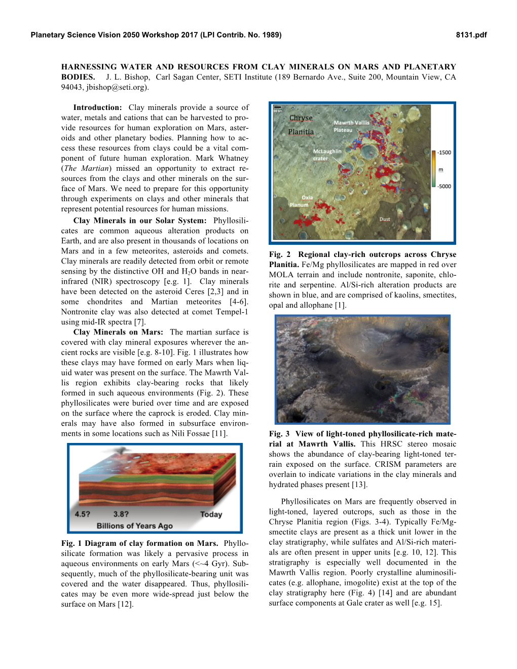 Harnessing Water and Resources from Clay Minerals on Mars and Planetary Bodies