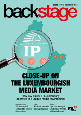 Close-Up on the Luxembourgish Media Market