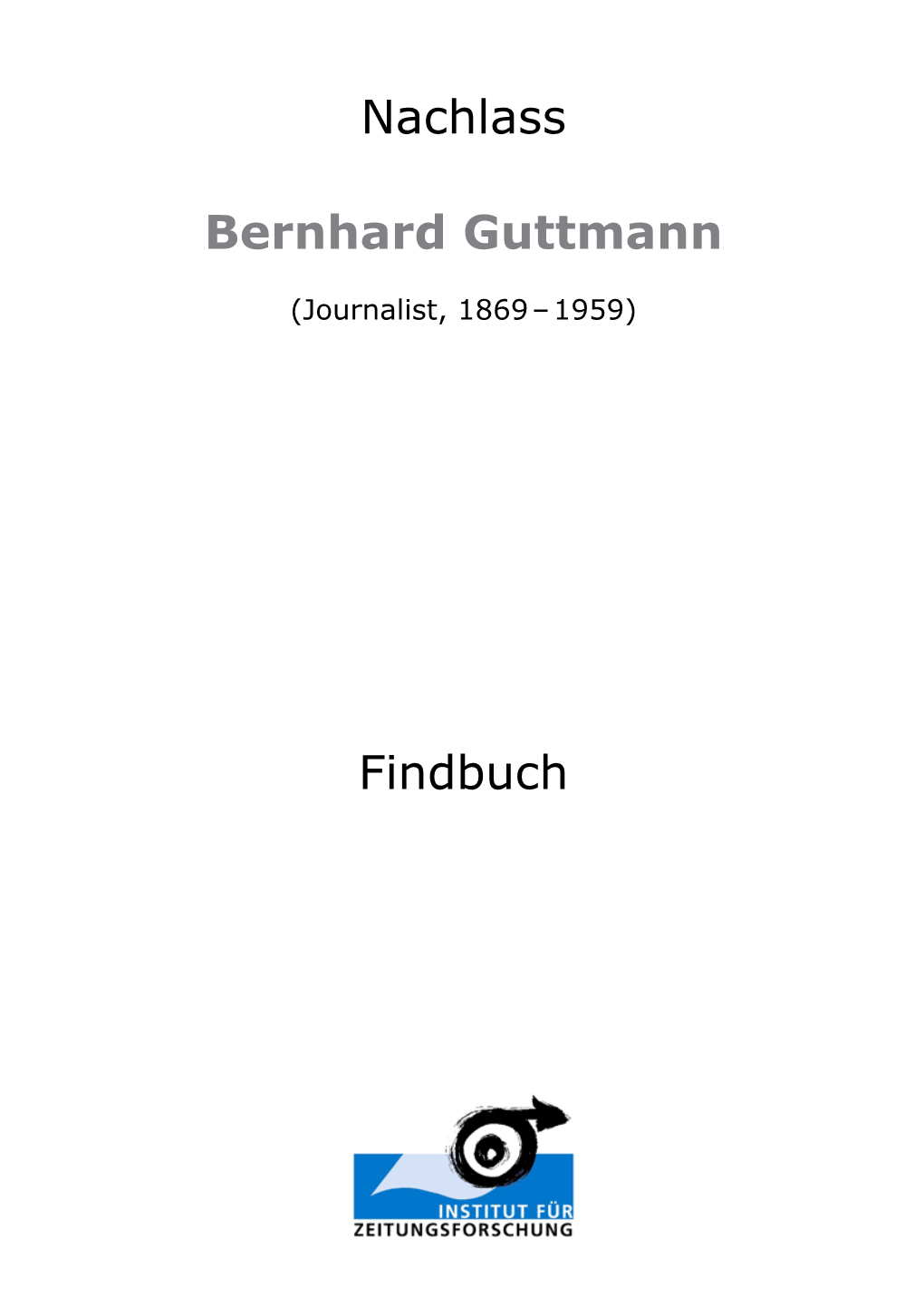 Bernhard Guttmann