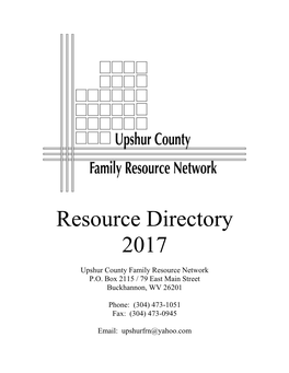 FRN Resource Directory