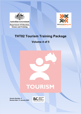 THT02 Tourism Training Package Volume 4 of 5
