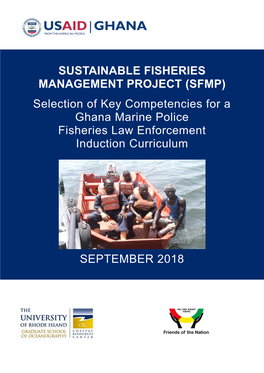 Selection of Key Competencies for a Ghana Marine Police Fisheries Law Enforcement Induction Curriculum