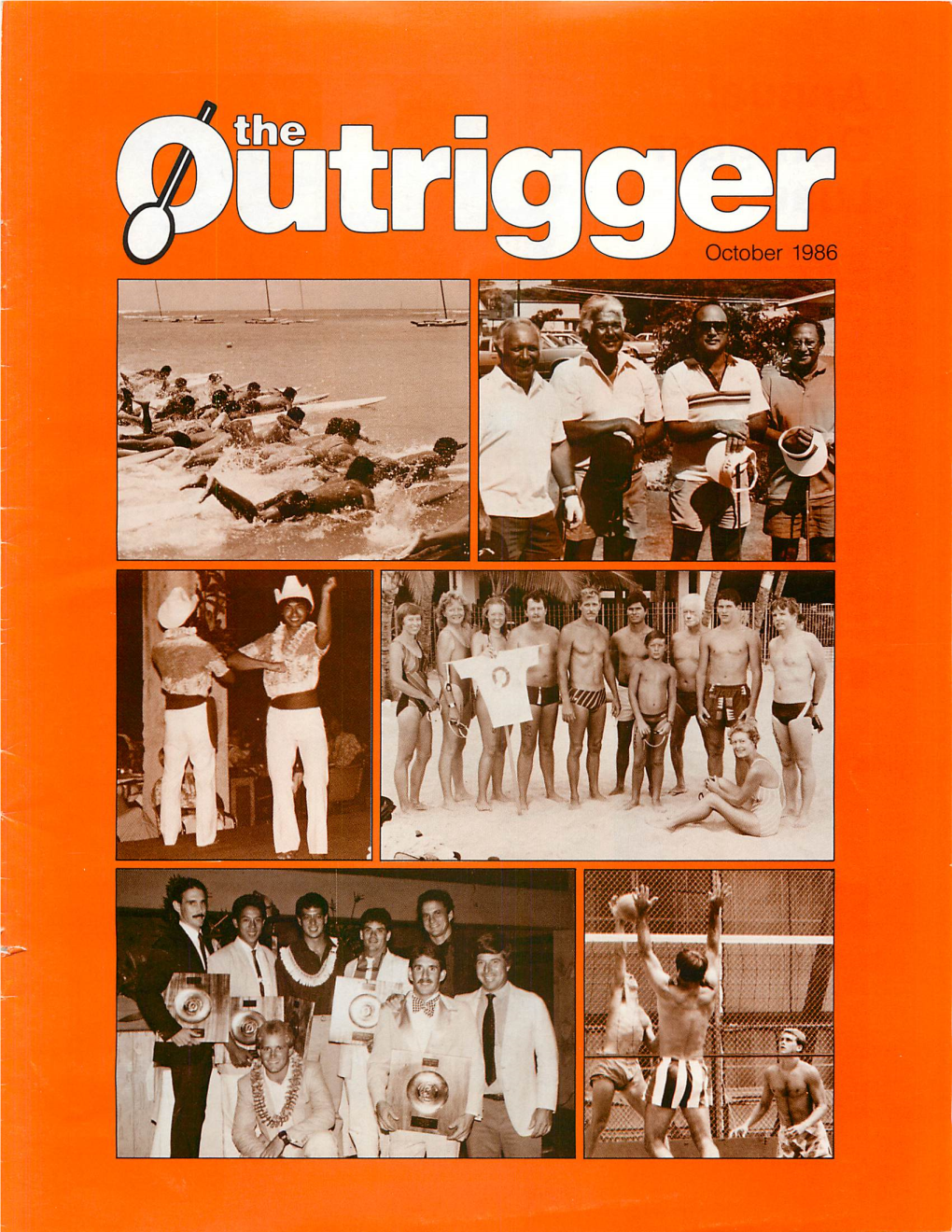 October 1986 Annual Outrigger Luau