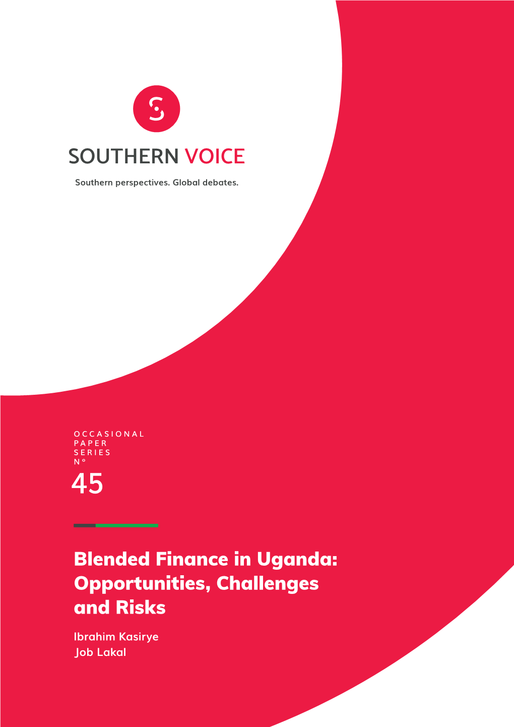 Blended Finance in Uganda: Opportunities, Challenges and Risks