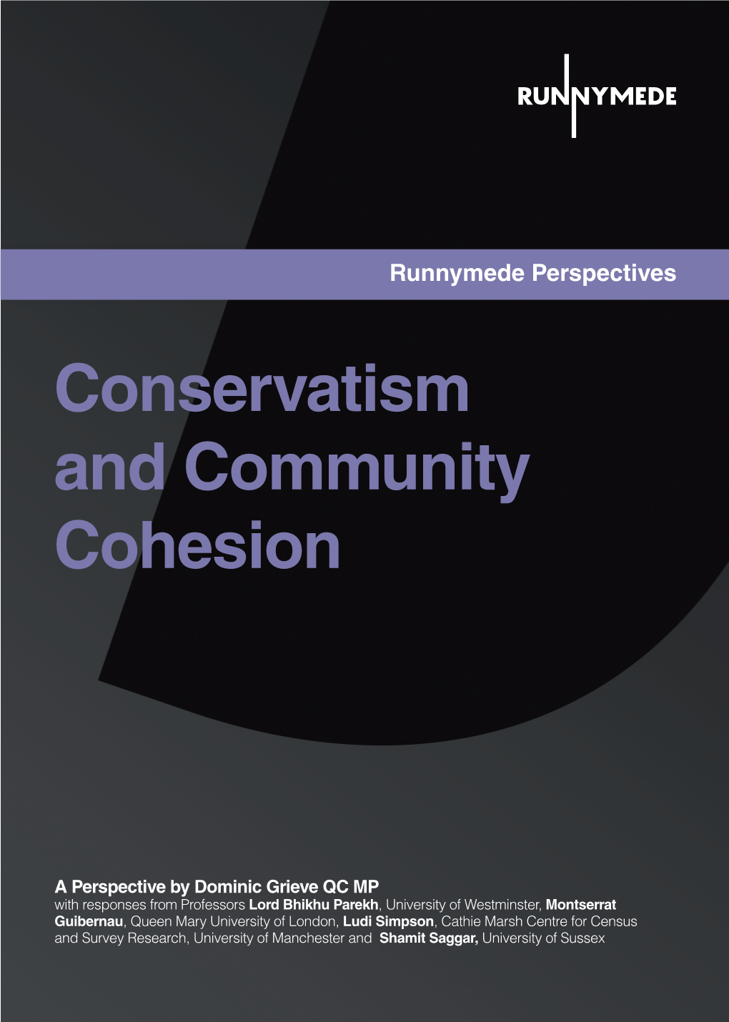 Conservatism and Community Cohesion