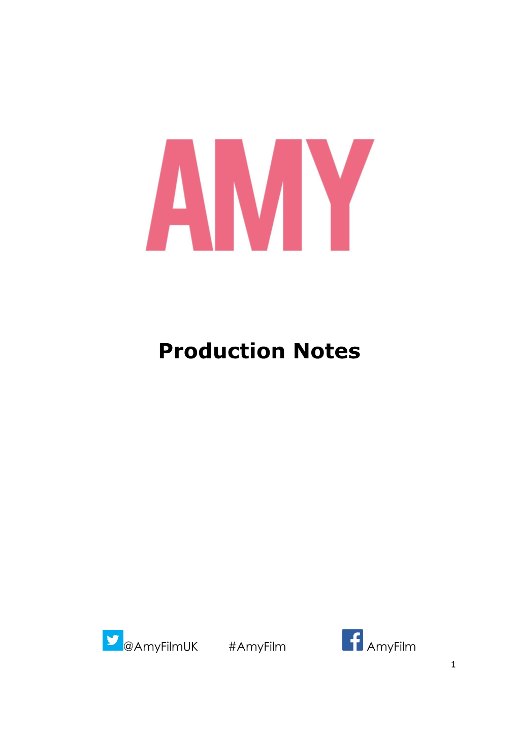 Production Notes