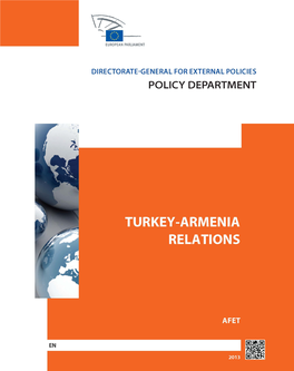 Briefing Turkey-Armenia Relations