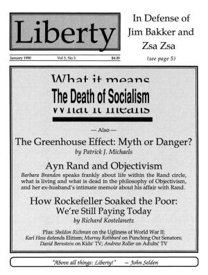 Liberty Magazine January 1990