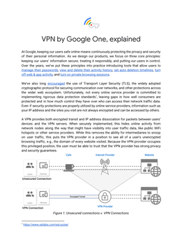 VPN by Google One, Explained