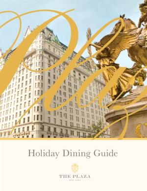 The-Plaza-Holiday-Dining-Guide.Pdf