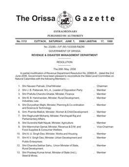 442-Ex.Gazette Notifi. Resolution, Revenue & Disaster.P65