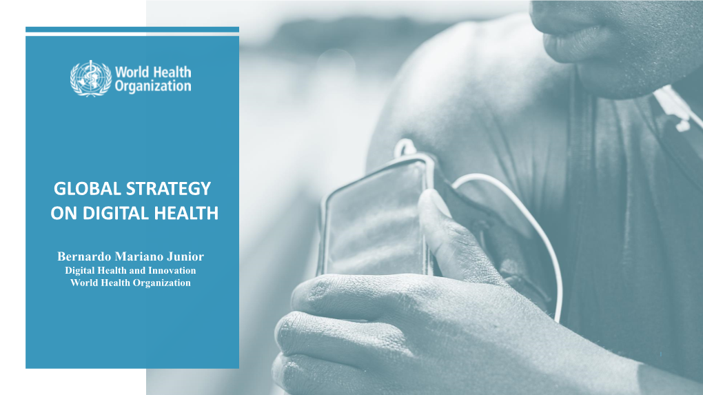 Global Strategy on Digital Health