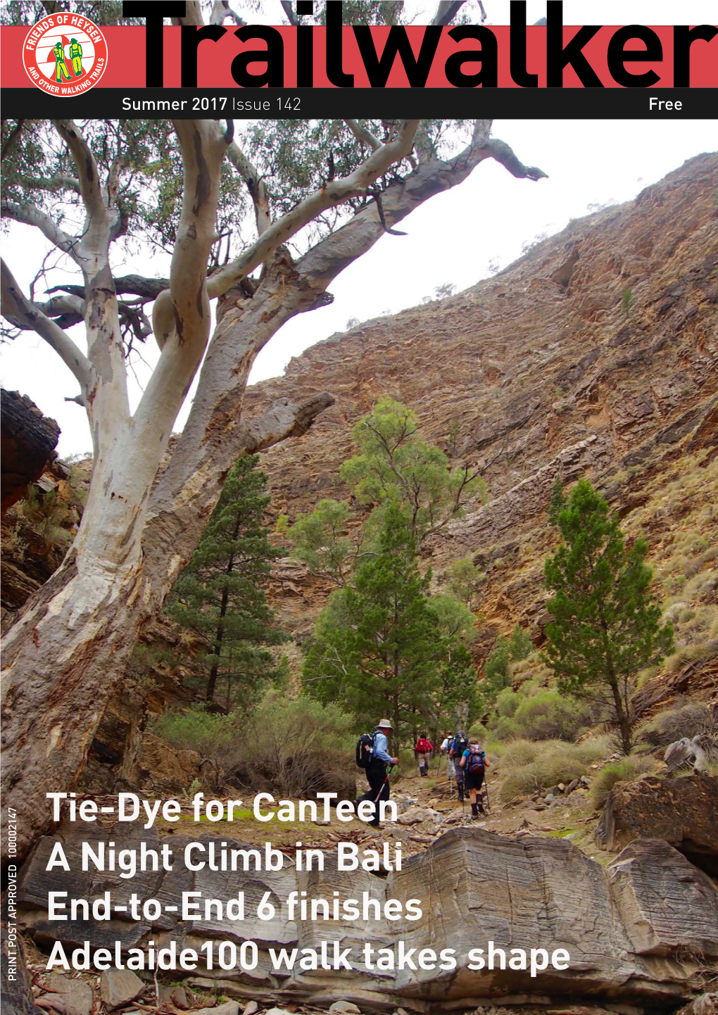 Tie-Dye for Canteen a Night Climb in Bali End-To-End 6 Finishes Adelaide100 Walk Takes Shape