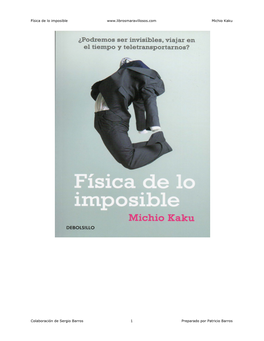 Fisica De Lo Imposible