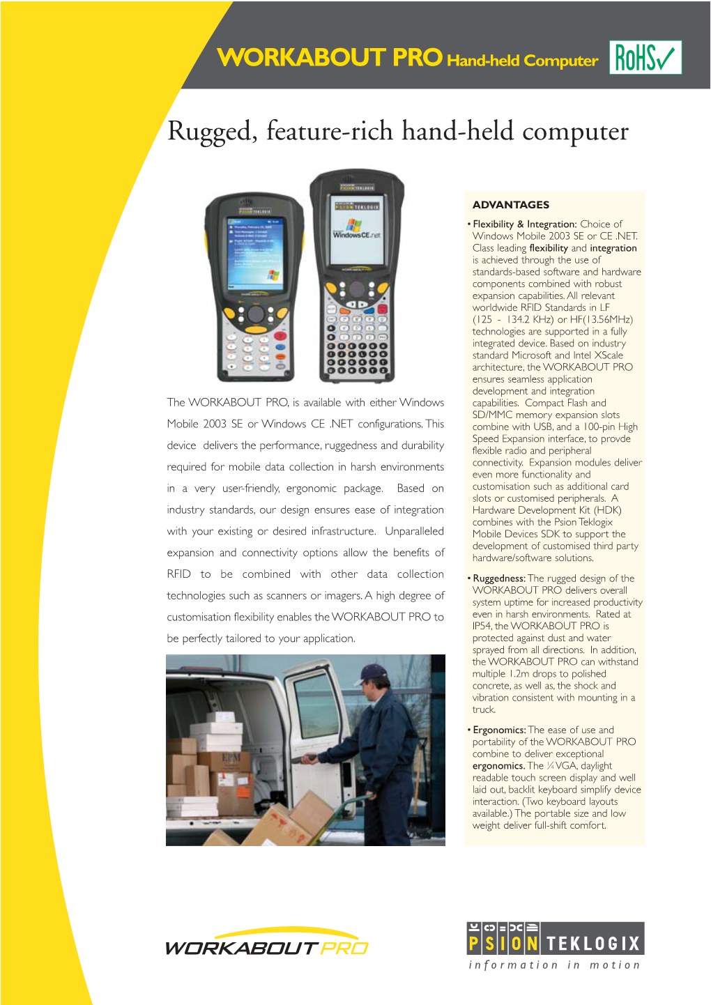 Psion Teklogix Datasheet