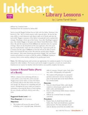 Library Lessons: Inkheart