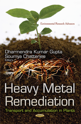 Heavy Metal Remediation: Transport and Accumulation in Plants