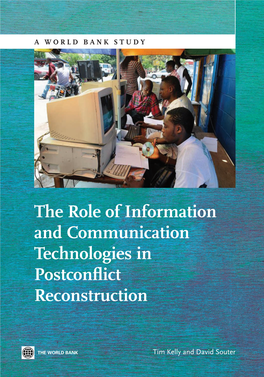 The Role of Information and Communication Technologies in Postconflict Reconstruction