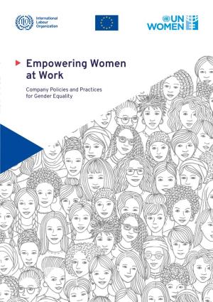 Empowering Women at Work Company Policies and Practices for Gender Equality