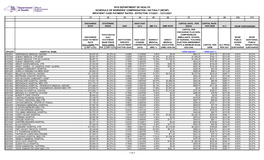 Wcnf) Inpatient Case Payment Rates - Effective 1/1/2021 - 12/31/2021 (1) (2) (3) (4) (5) (6) (7) (8) (9) (10) (11