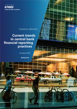 Current Trends in Central Bank Financial Reporting Practices