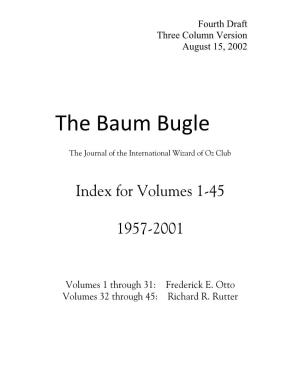 The Baum Bugle