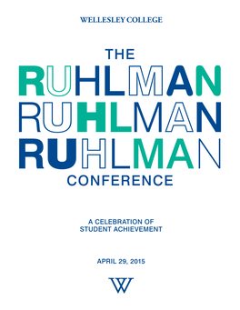 Ruhlman Conference