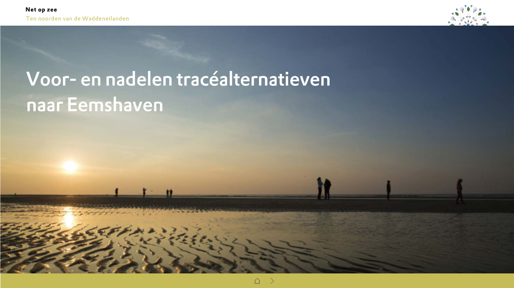 Voor- En Nadelen Tracéalternatieven Naar Eemshaven Inleiding