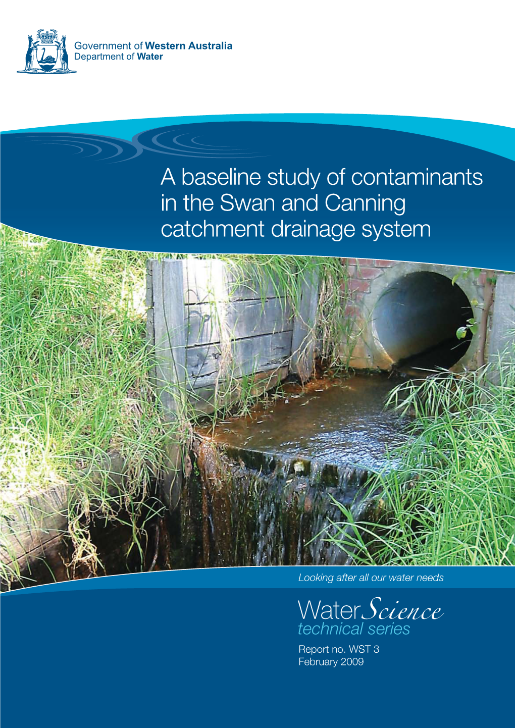 A Baseline Study of Contaminants in the Swan and Canning Catchment Drainage System