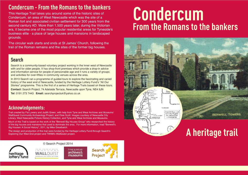 Condercum - from the Romans to the Bankers