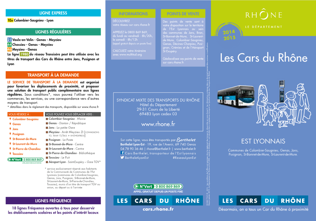 Les Cars Du Rhône Lyon