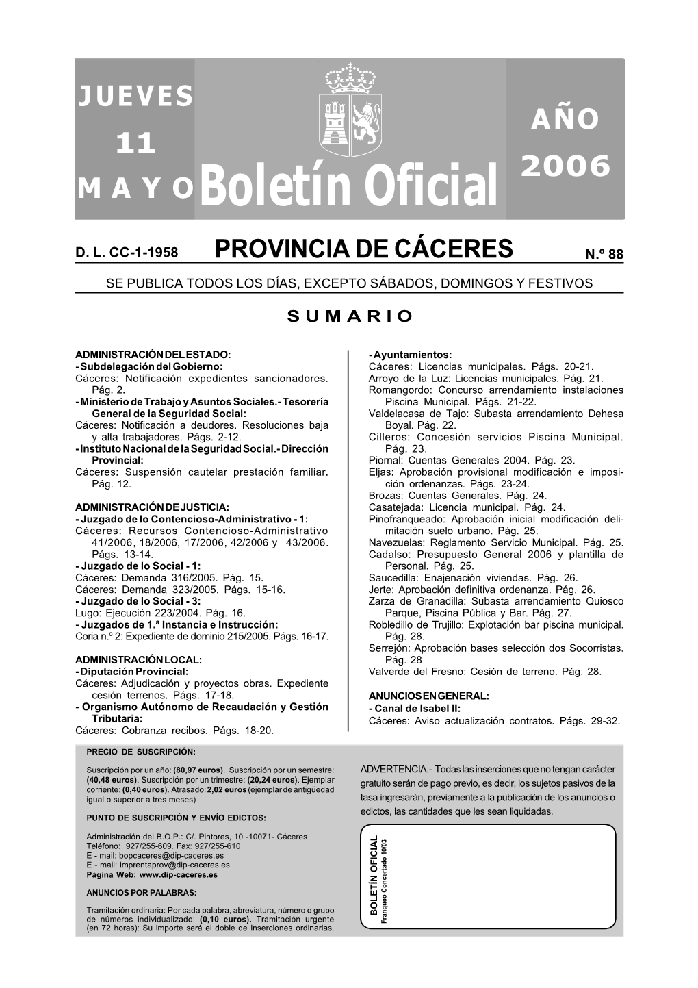 Boletín Oficial