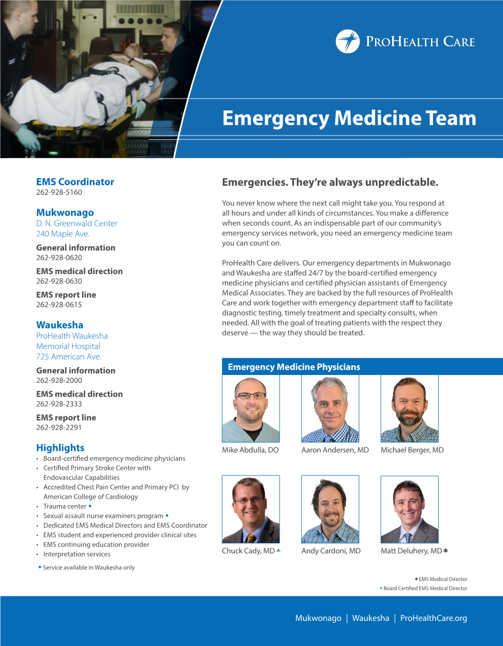 Emergency Medicine Team