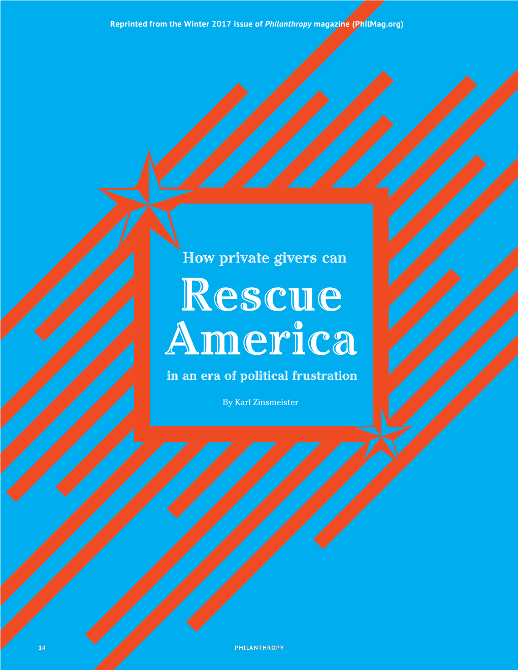 Rescue America in an Era of Political Frustration