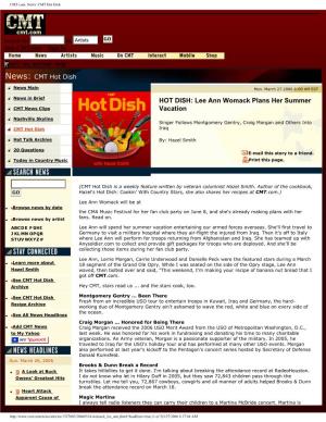 CMT Hot Dish