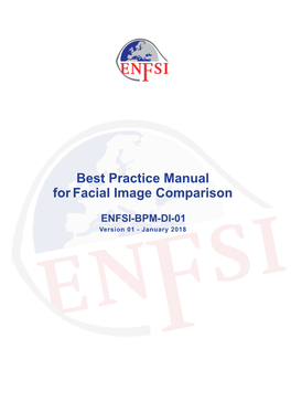 Best Practice Manual for Facial Image Comparison 2018-01-15