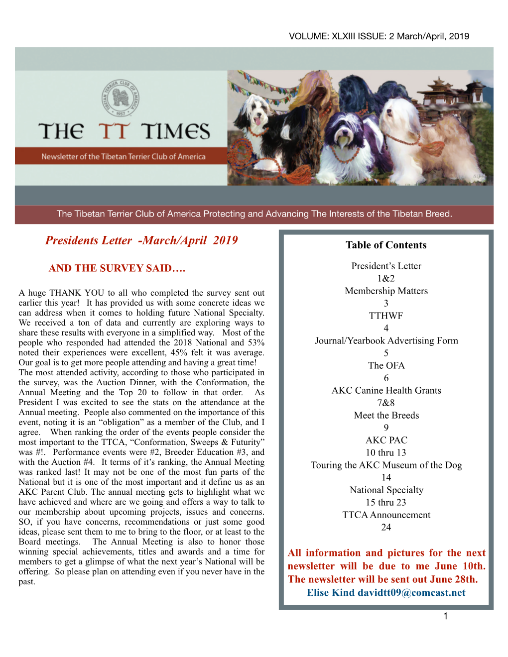 TTCA Newsletter April:May,2019 Pdf 3