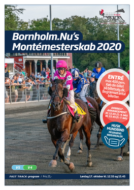 Bornholm.Nu's Montémesterskab 2020