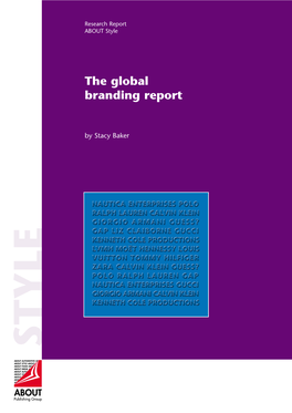 The Global Branding Report