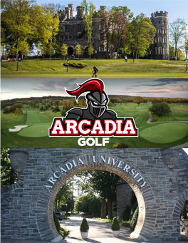 About Arcadia Golf About Arcadia Athletics
