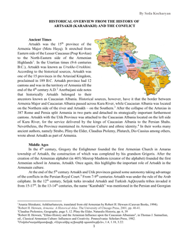 Karabakh) and the Conflict
