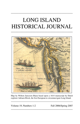 Long Island Historical Journal