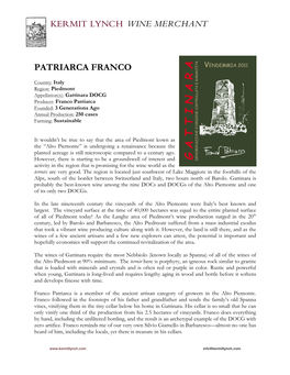 Patriarca Franco