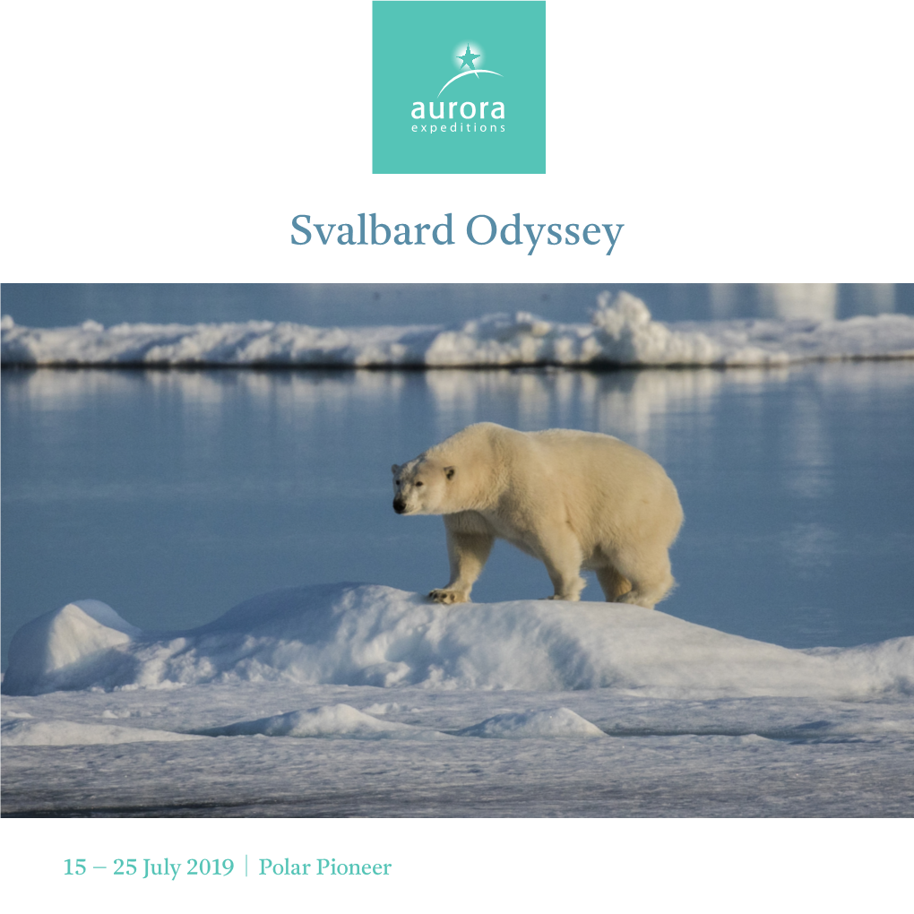 Svalbard Odyssey