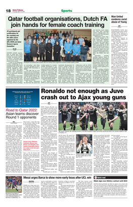 Ronaldo Not Enough As Juve Crash out to Ajax Young Guns