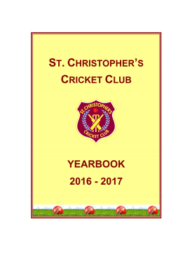 Yearbook 2016 - 2017