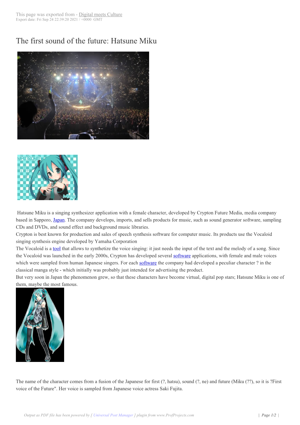 Hatsune Miku