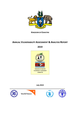 2019 ESWATINI VAC REPORT.Pdf