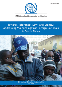 Addressing Violence Against Foreign Nationals in South Africa