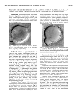 Pervasive Ice-Related Erosion of Mid-Latitude Martian Craters